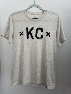 Made Mobb Kansas City KC T-Shirt Men's Medium Gray Local Streetwear Tee